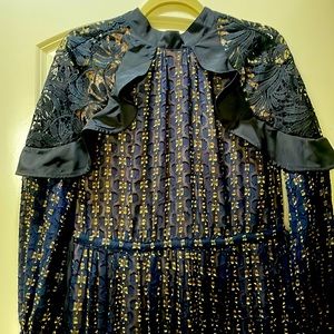 Self-Portrait maxi dress size 4